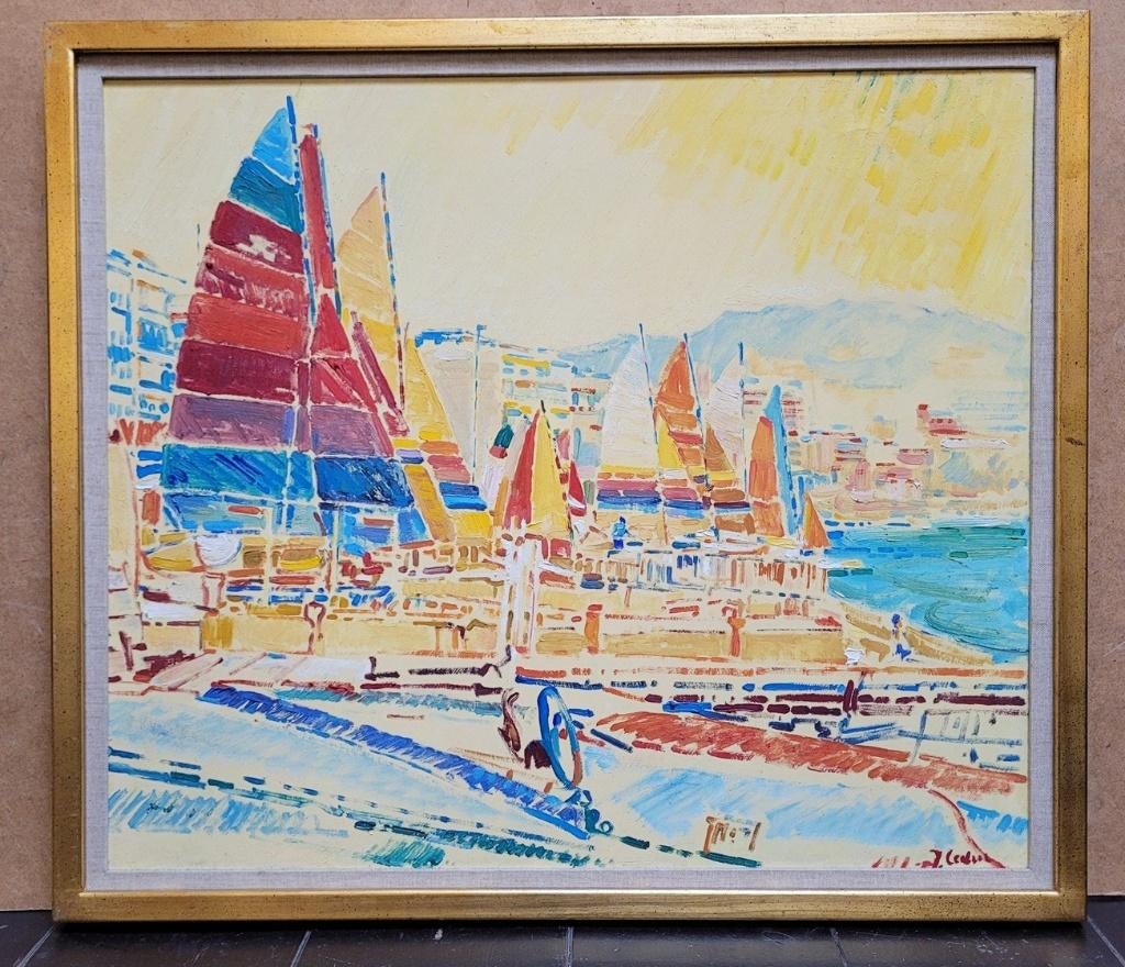 Jac LEDUC, Cannes 1990, Ophalen of Verzenden