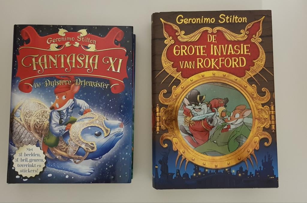 BOEKEN VAN GERONIMO STILTON, Ophalen of Verzenden, Zo goed als nieuw