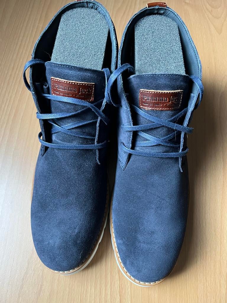 ✅ Panama Jack boots blauw met witte zolen, Kleding | Heren, Schoenen, Blauw, Boots, Ophalen of Verzenden, Zo goed als nieuw