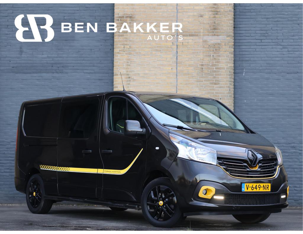Renault Trafic 1.6 dCi T29 L2H1 DC Formula Edition Yellow En, Auto's, Voorwielaandrijving, 145 pk, Gebruikt, Renault