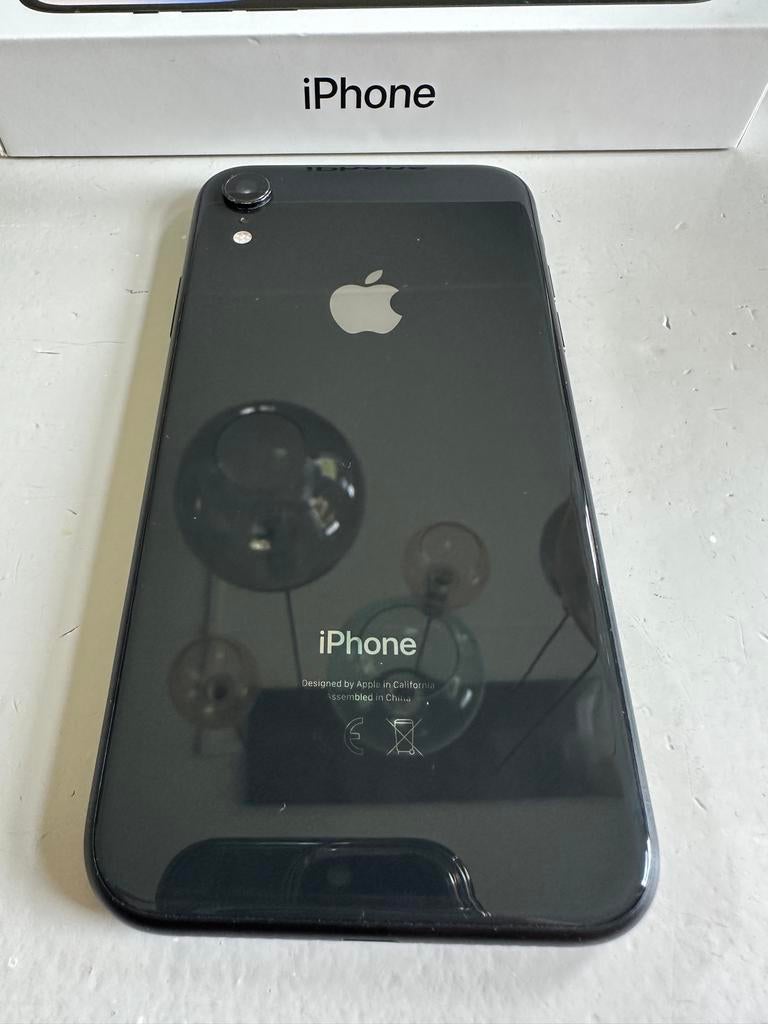 Apple iPhone XR 64GB Zwart, Gebruikt, Zwart, IPhone XR, Ophalen of Verzenden