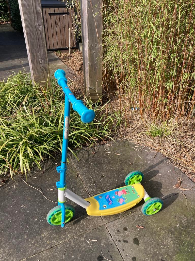 Peppa Pig Kinderstep - Blauw/Geel, Ophalen, Gebruikt, Gewone step