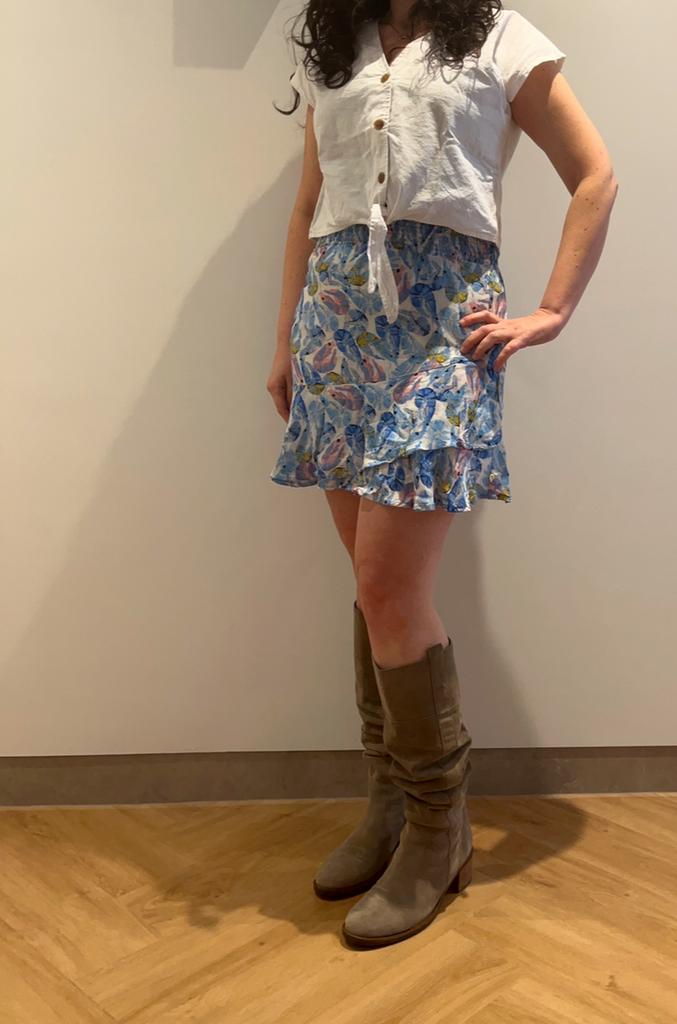 Fabienne Chapot rokje maat M, Maat 38/40 (M), Blauw, Ophalen of Verzenden, Zo goed als nieuw