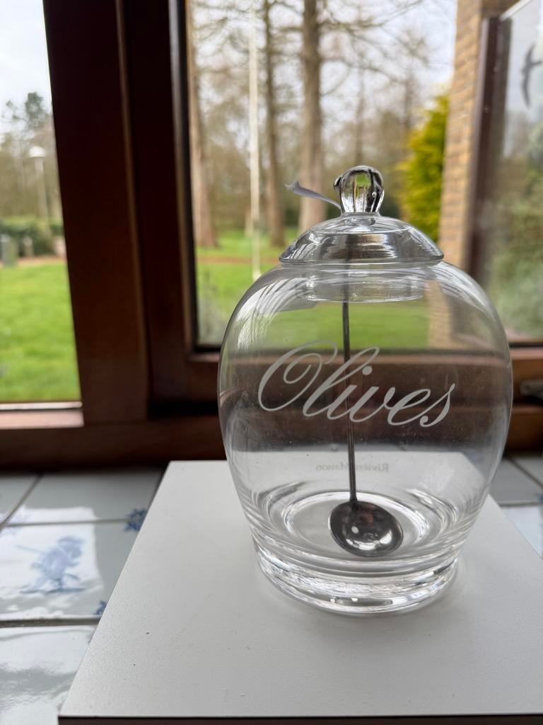 Riviera Maison Olijvenpot met lepel en deksel, Ophalen, Nieuw