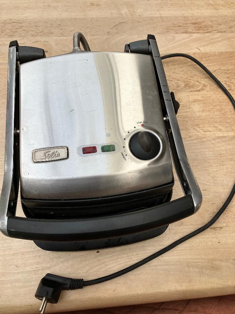 grill, Witgoed en Apparatuur, Contactgrills, Ophalen, Gebruikt