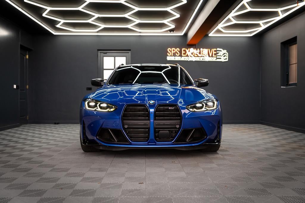 BMW 3 Serie Touring M3 xDrive Competition Carbon / 360 / Las, Automaat, Gebruikt, Zwart, Blauw