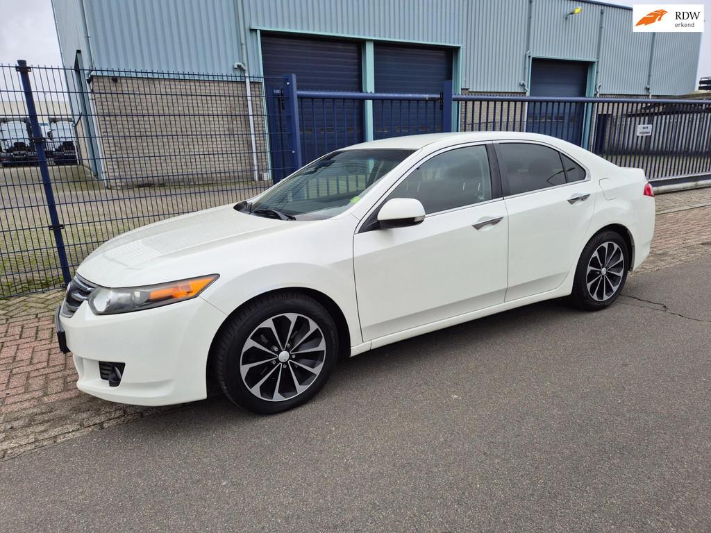 Honda Accord 2.0i Special Edition AUT *191.242 KM*CLIMA*CV, Euro 5, Stof, Gebruikt, Wit