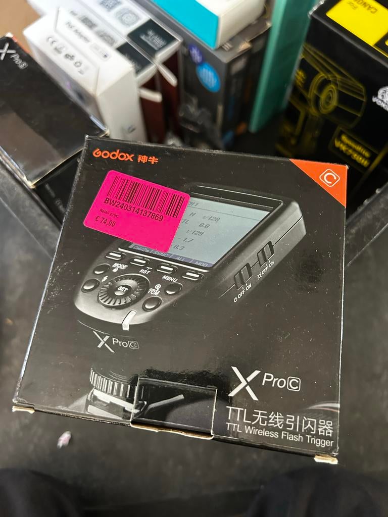 Godox XProC TTL Wireless Flash Trigger, Ophalen of Verzenden, Zo goed als nieuw, Overige merken