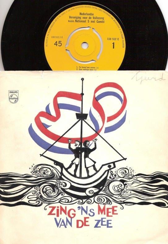 Bevrijding>> Comité 5 mei/Zing 'ns mee van de zee EP- (1965), Ophalen, Gelezen