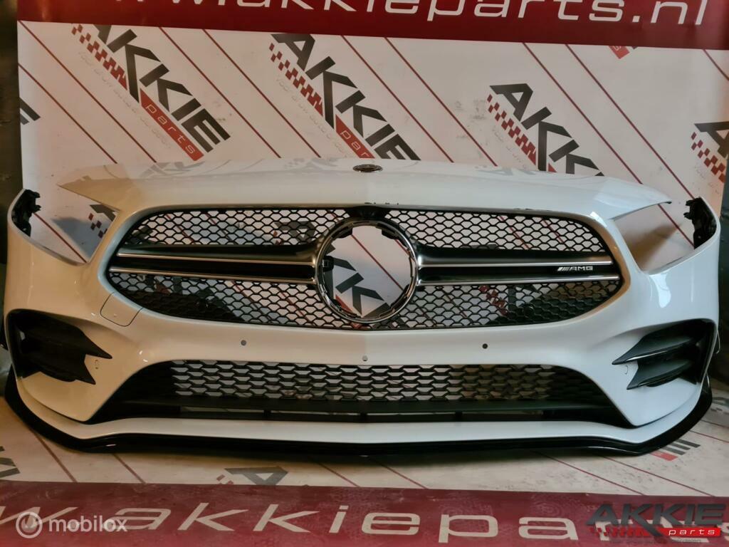 A35 AMG mercedes W177 Voorbumper bumper AMG 35, Gebruikt, Voor, Mercedes-Benz, Ophalen of Verzenden