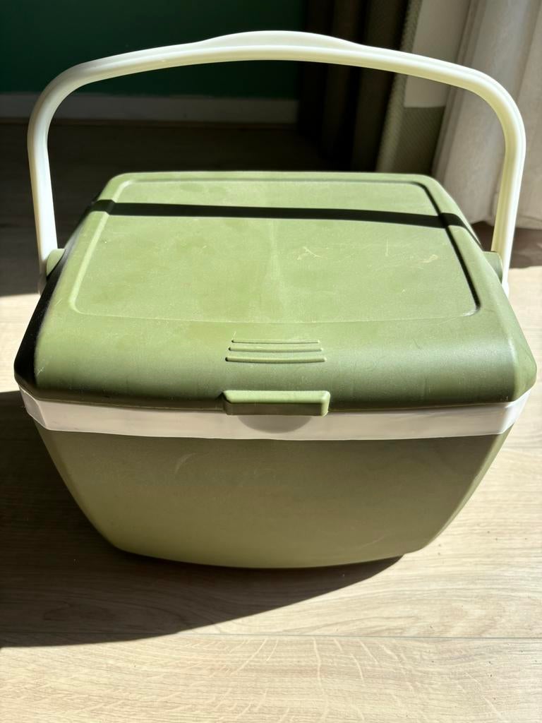 Koelbox met koelelementen, Caravans en Kamperen, Koelboxen, Ophalen, Zo goed als nieuw, Koelelement