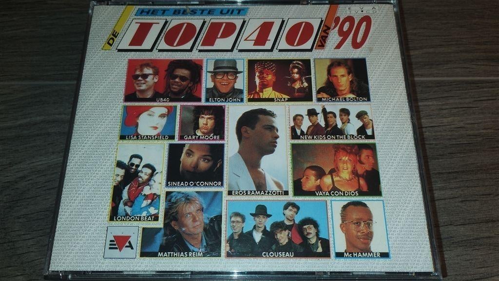 Het Beste Uit De Top 40 Van 1990 [2CD], Ophalen of Verzenden, Zo goed als nieuw, Pop