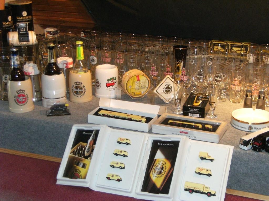 GROTE WARSTEINER VERZAMELING, Ophalen, Zo goed als nieuw, Glas of Glazen, Overige merken