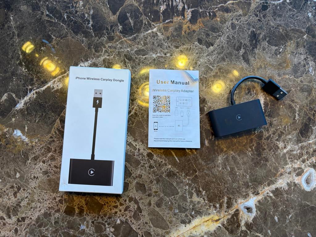 Wireless carplay dongle, Ophalen of Verzenden, Gebruikt