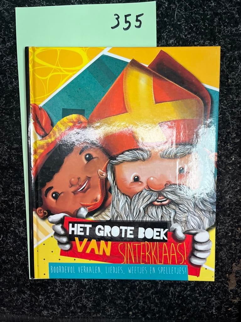 Het Grote Boek van Sinterklaas! Verhalen, Liedjes, Spelletje, Boeken, Sprookjes en Fabels, Zo goed als nieuw, Ophalen of Verzenden