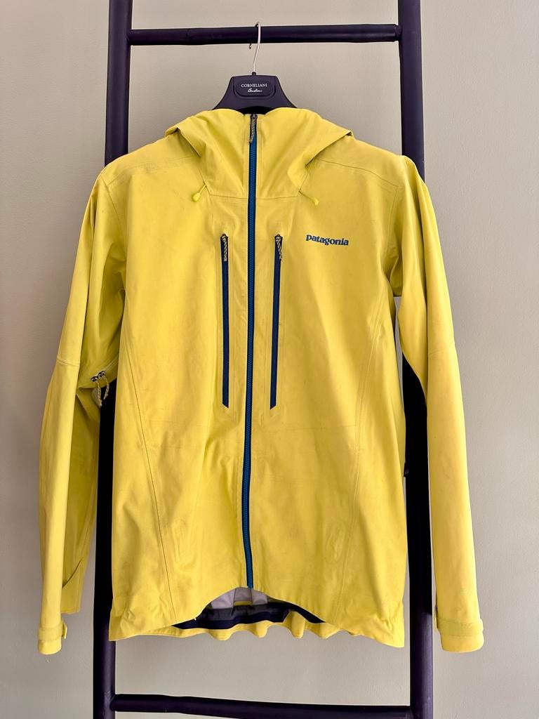 Patagonia Storm Jacket - Geel - Waterdicht en Ademend, Ophalen of Verzenden, Zo goed als nieuw, Overige maten, Geel