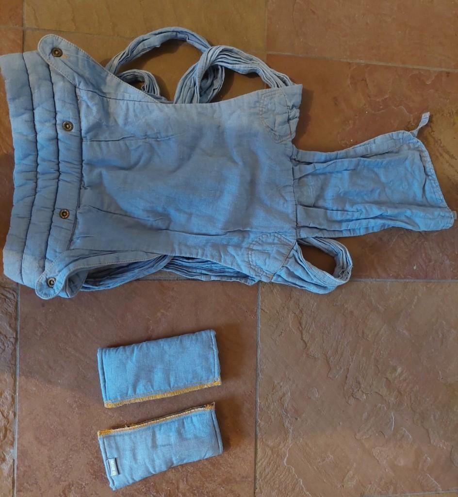 Draagzak mei tai deluxe stonewashed, Ophalen of Verzenden, Zo goed als nieuw, Draagzak, Overige merken