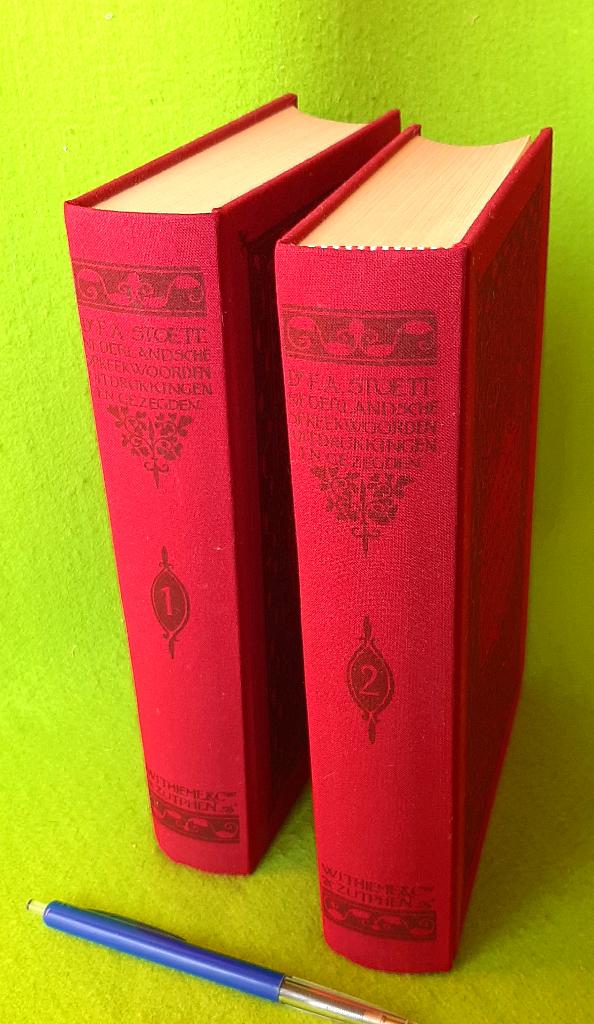 ANTIEK Spreekwoorden + Gezegden - Samen 14 euro F.A. Stoett, Ophalen of Verzenden, Zo goed als nieuw, F.A. Stoett - ANTIEK 1943