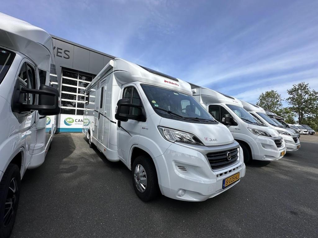 Dethleffs Just 90 7052 EB, Standaard zit, Fiat, Bedrijf, Dethleffs