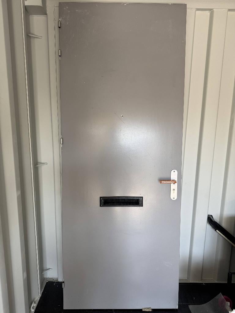 Nieuw KEGRO voordeur met kaderprofiel linksdraaiend, Ophalen, 80 tot 100 cm, 215 cm of meer, Nieuw