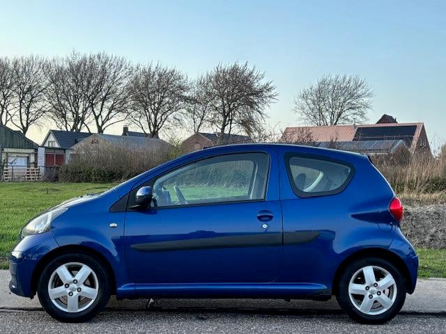 Toyota Aygo 1.0-12V 3-Drs Airco Audio/Apple Carplay Electric, Voorwielaandrijving, Stof, Gebruikt, Zwart