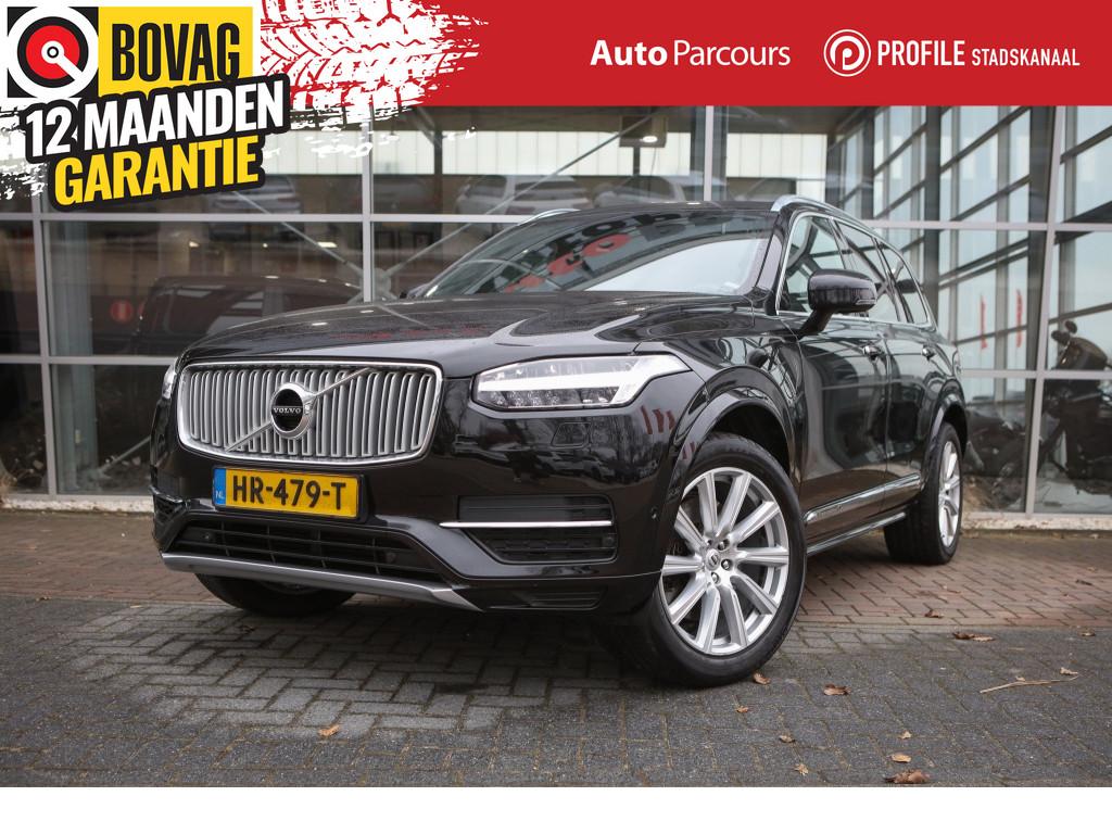 Volvo XC90 2.0 T8 TE AWD Insc. PANO AWD 7 Pers (bj 2015), Gebruikt, 4 cilinders, 1969 cc, Zwart