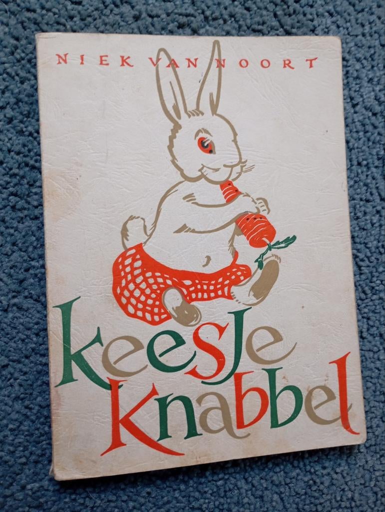 Vintage Keesje Knabbel Boekje Mieke van Voort, Boeken, Ophalen of Verzenden, Fictie algemeen