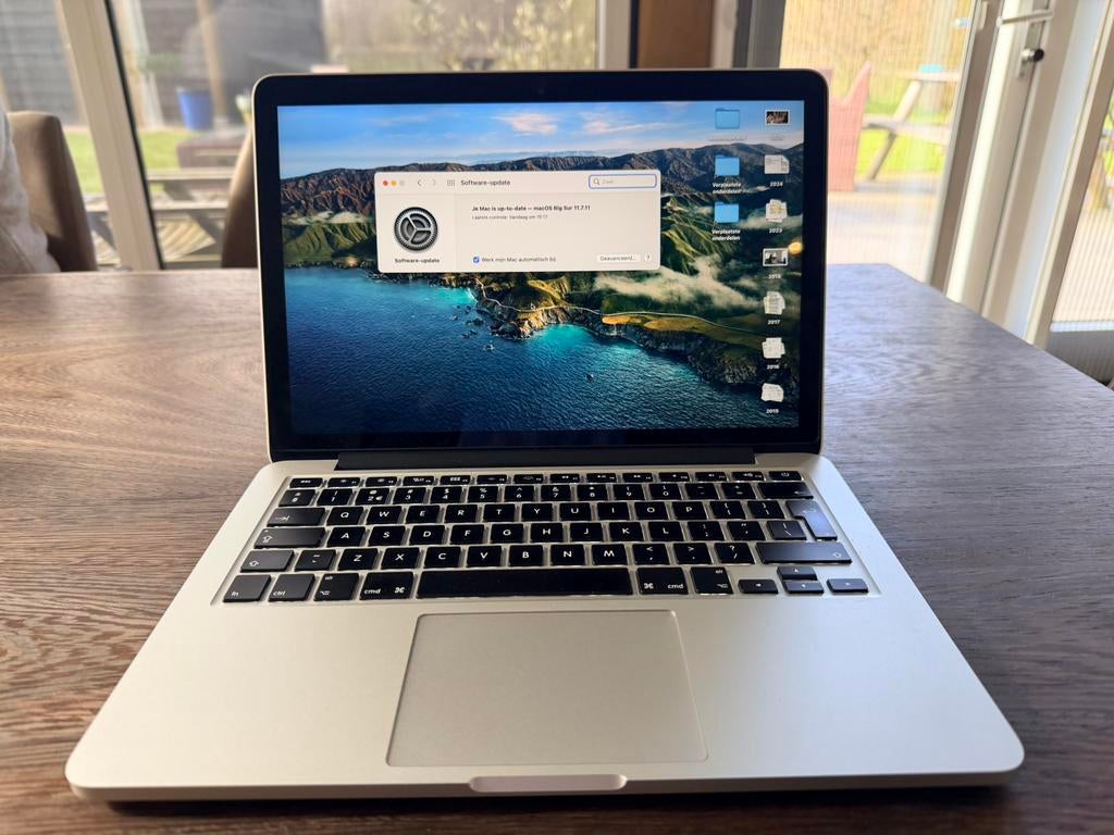 Macbook Pro - 13'', 2 tot 3 Ghz, Qwerty, 13 inch, Zo goed als nieuw