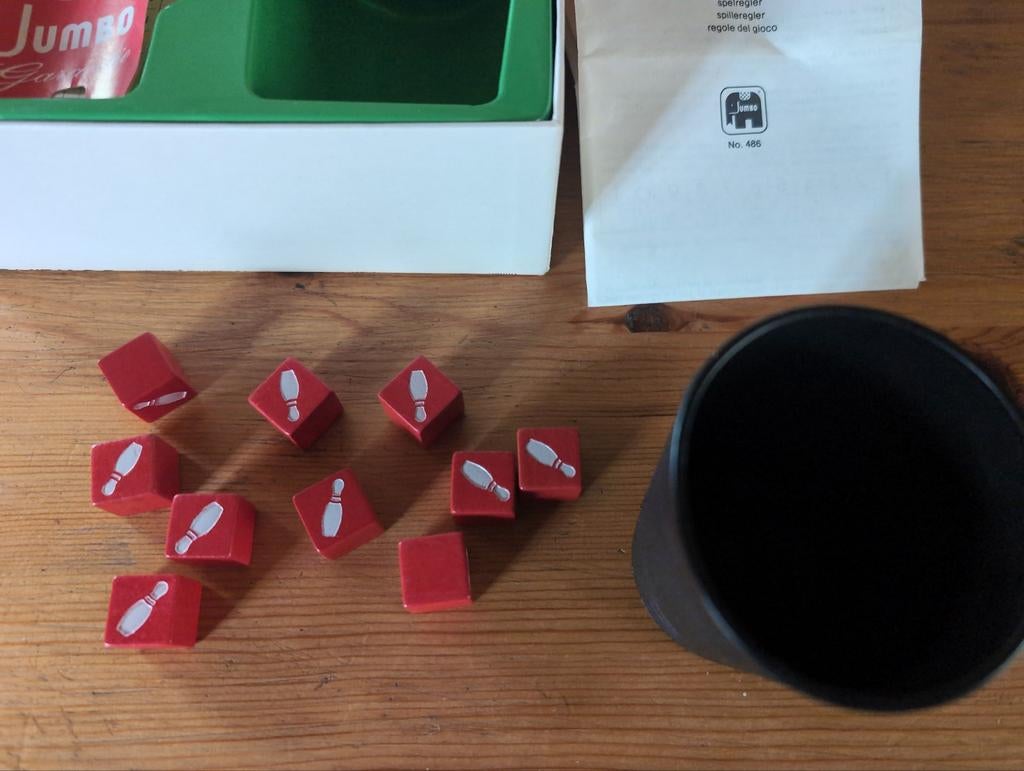 Bowling vintage Jumbo 1979, Ophalen of Verzenden