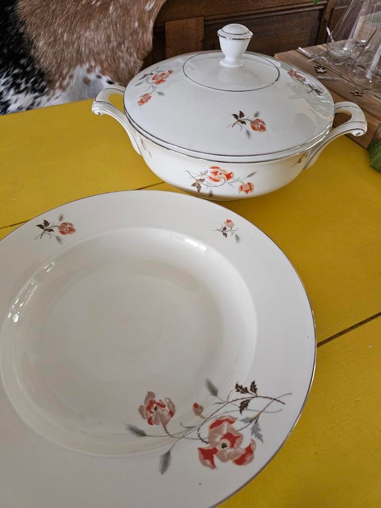 Soepterrine+ zeef+ schaal, Bavaria, 250 jaar Hutschenreuther, Ophalen