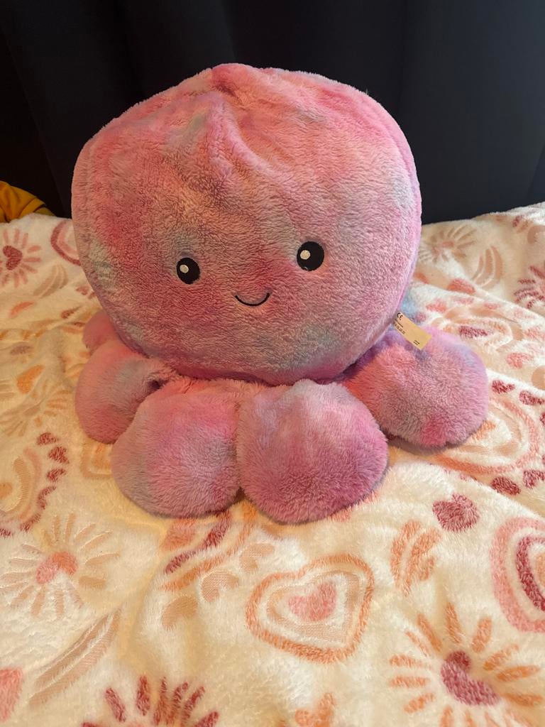 Mooie grote roze octopus knuffel, Kinderen en Baby's, Speelgoed | Knuffels en Pluche, Ophalen, Zo goed als nieuw, Overige typen