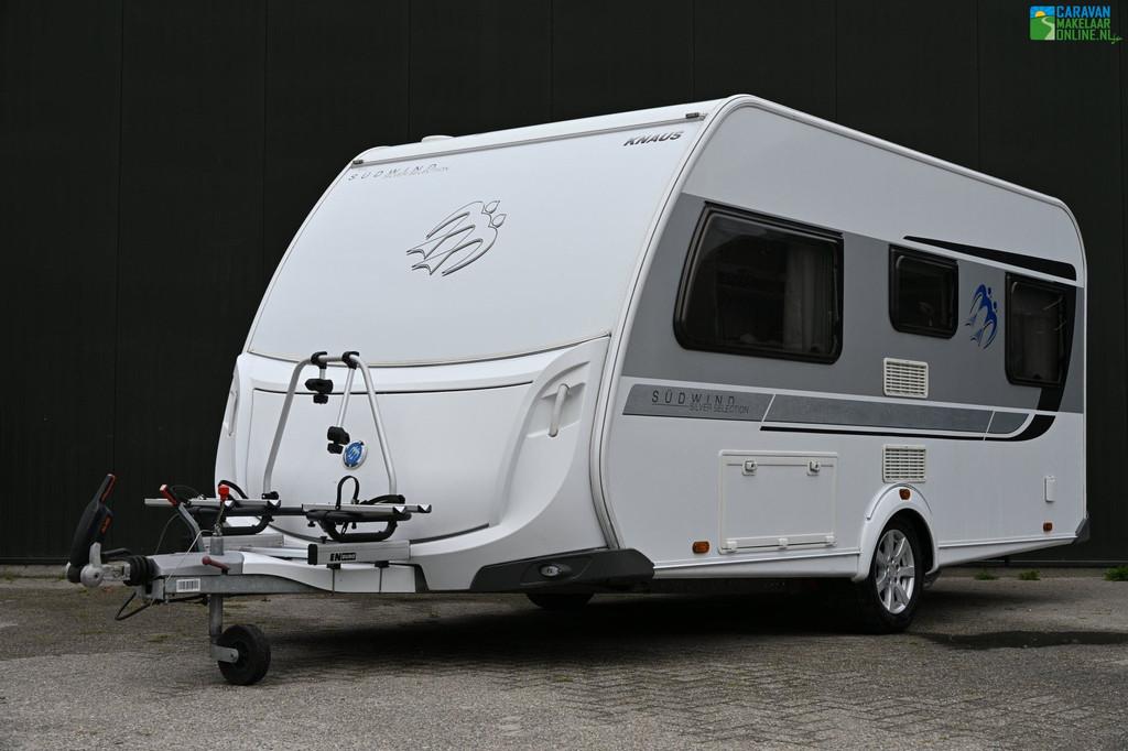 Knaus Südwind Silver Selection 450 FU Mover Voortent etc., Caravans en Kamperen, Rondzit, Bedrijf, 5 tot 6 meter, Knaus