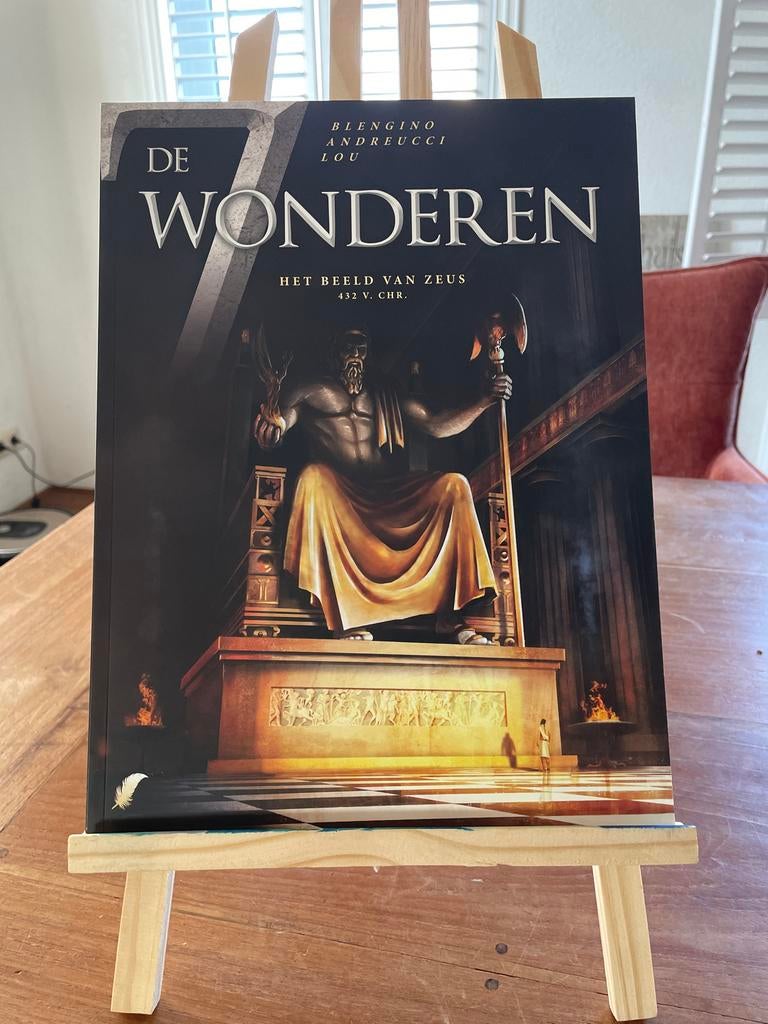 De 7 Wonderen: Het Beeld van Zeus - Blengino, Andreucci, Lou, Boeken, Stripboeken, Ophalen of Verzenden, Nieuw