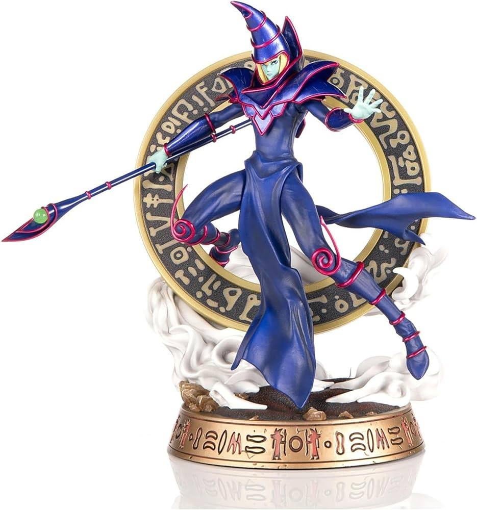 First 4 Figures F4F Dark Magician Purple Yu-gi-oh! Statue, Ophalen of Verzenden, Nieuw, Beeldje, Replica of Model