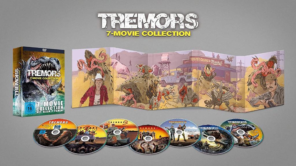 Tremors 1-7. Nieuw, Nog geseald.DVD. Ook Losse delen., Alle leeftijden, Boxset, Actie, Ophalen of Verzenden