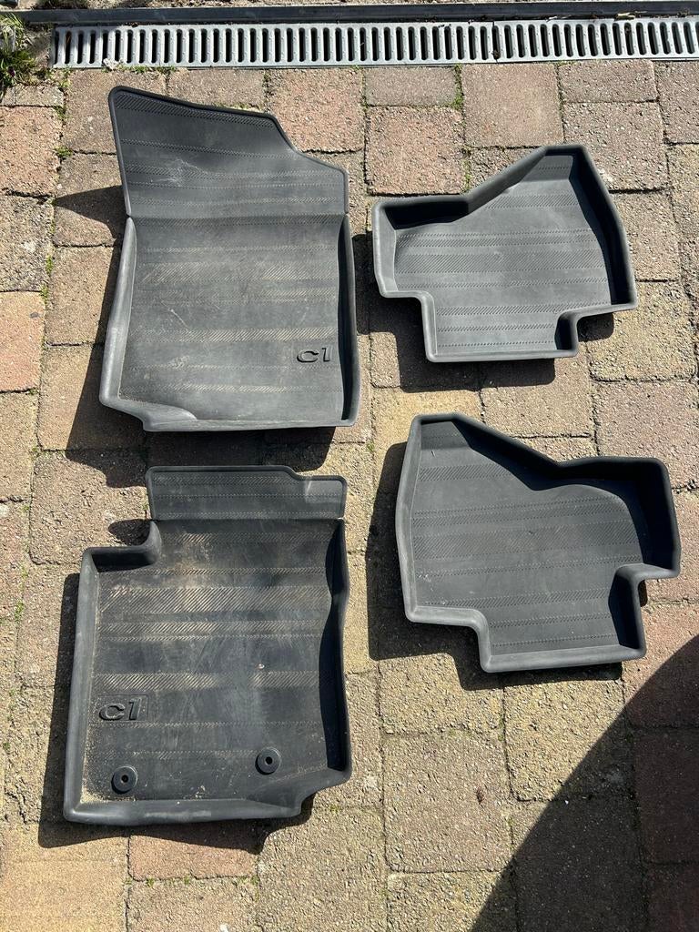 Rubberen automatten Citroën C1 uit 2018, Ophalen, Gebruikt