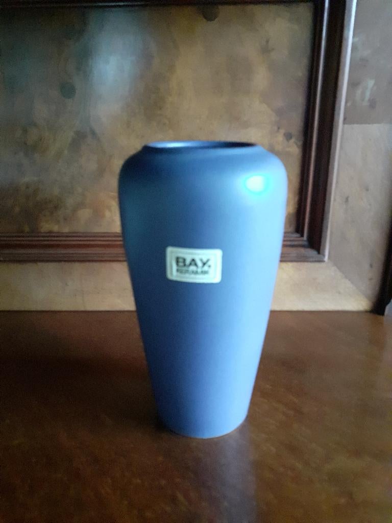 West Germany vaas Bay keramik blauw, Ophalen of Verzenden