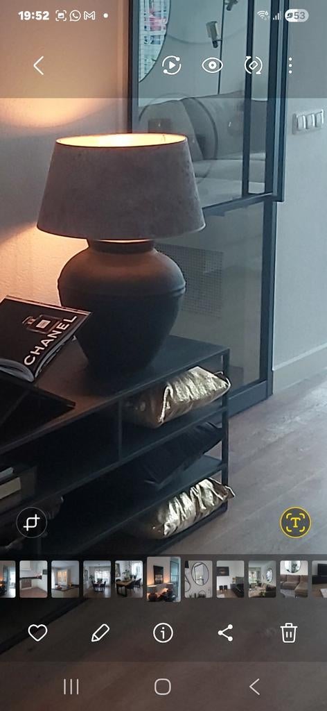 Tafellamp, Ophalen of Verzenden, Minder dan 50 cm