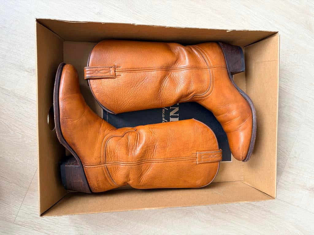 Sendra leren laarzen maat 37, Hoge laarzen, Bruin, Ophalen of Verzenden, Gedragen