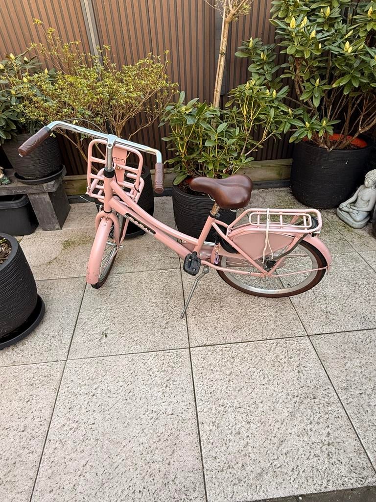 Meisjesfiets Popal 22 inch, Ophalen, Zo goed als nieuw, 22 inch