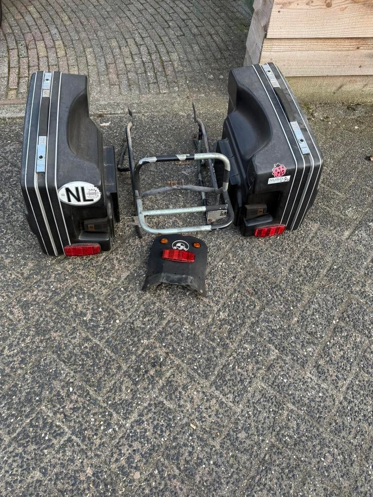 Koffer BMW motor, Ophalen