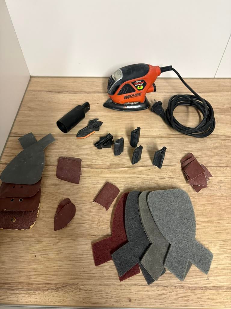 Black & decker mouse detailschuurmachine, Ophalen of Verzenden, Zo goed als nieuw