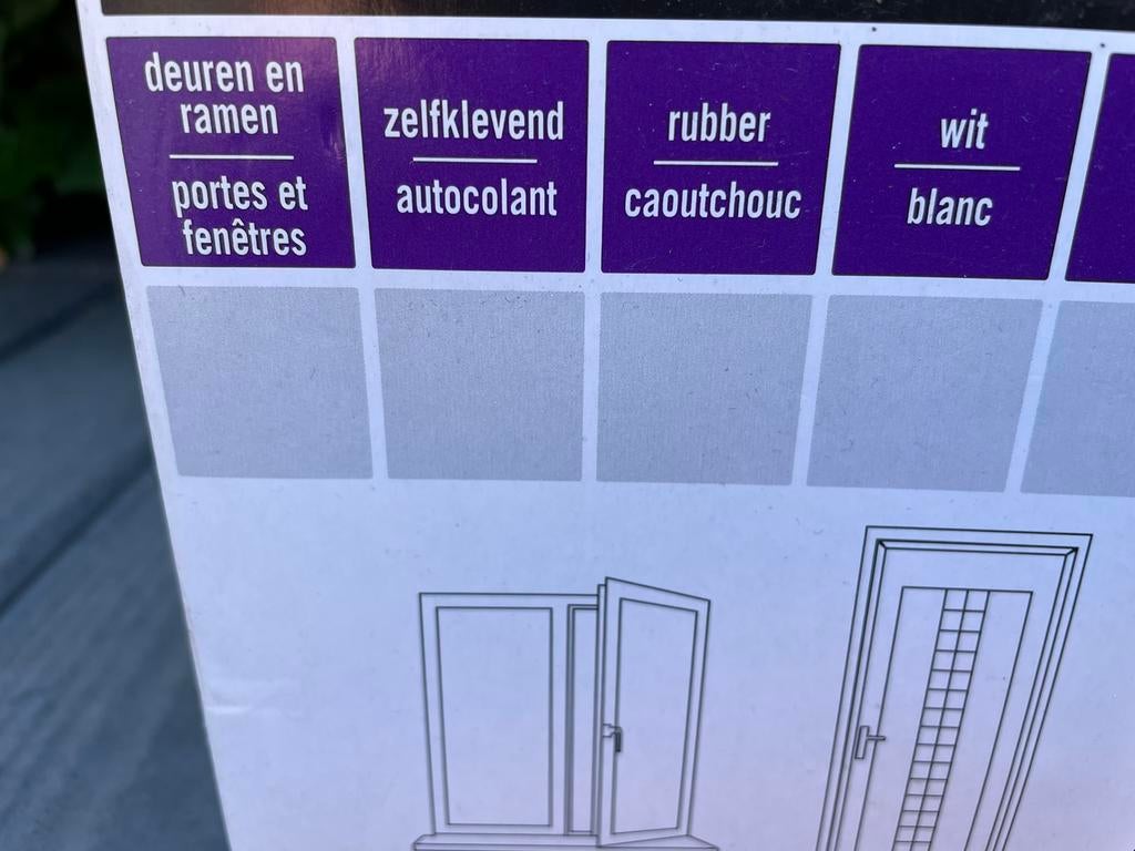 Tochtstrip, nieuw, Ophalen of Verzenden, Nieuw, Overige materialen