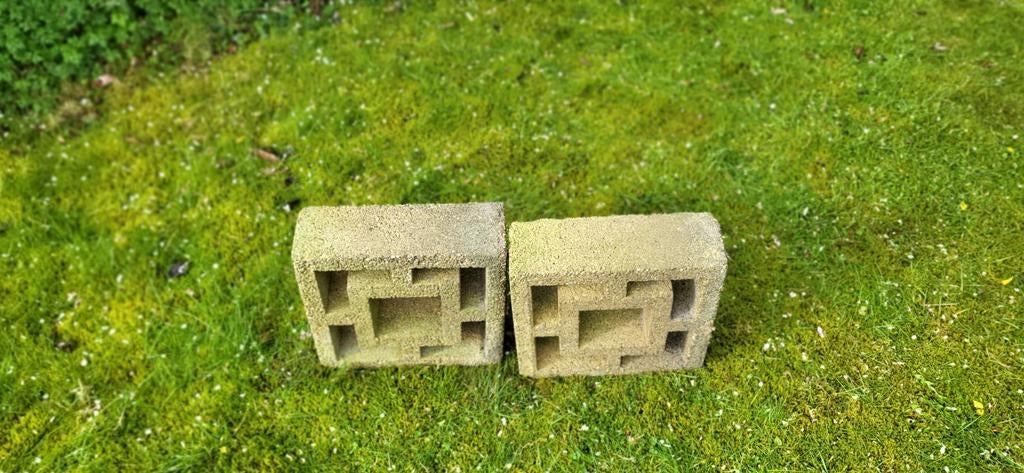 Sierstenen, Ophalen, Bakstenen