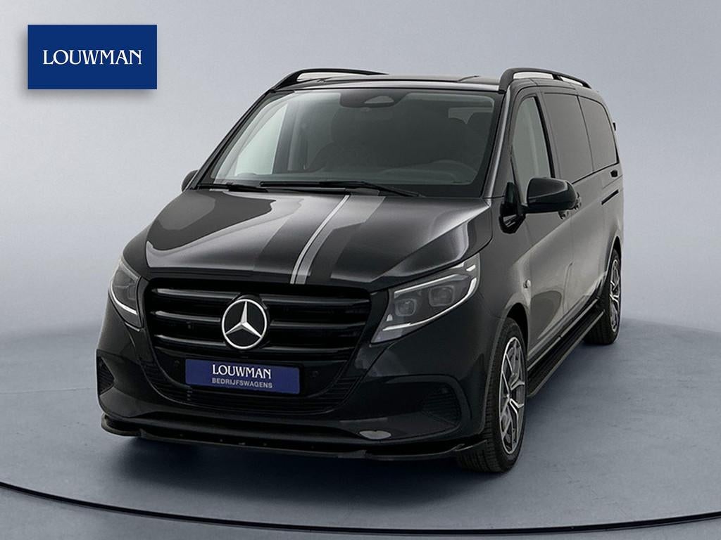 Mercedes-Benz Vito 119 CDI L3 DC *Edition* Leder Dubbel cabi, Automaat, Gebruikt, Met garantie (alle), Zwart
