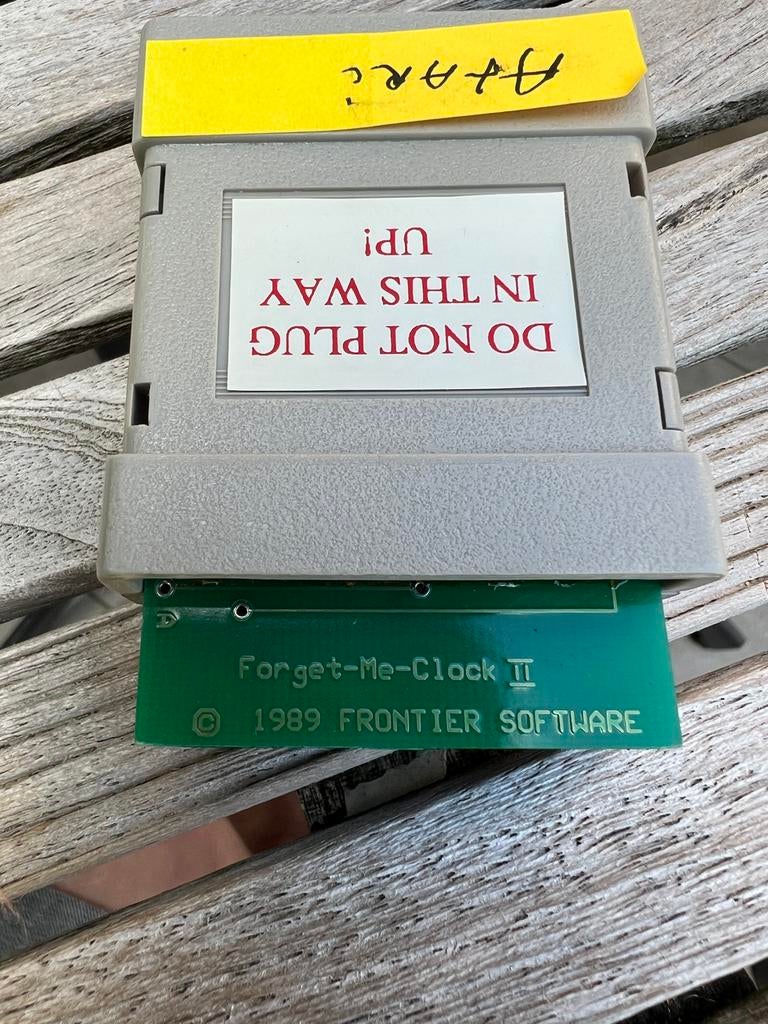 Atari ST Forget-Me-Clock II - Frontier Software 1989, Gebruikt, Overige genres, 1 speler, Ophalen of Verzenden