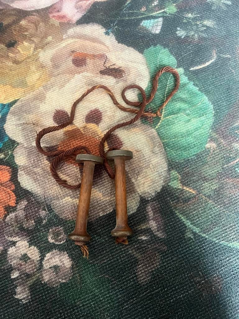 Vintage springtouw, Ophalen of Verzenden, Sport-springtouw, Gebruikt