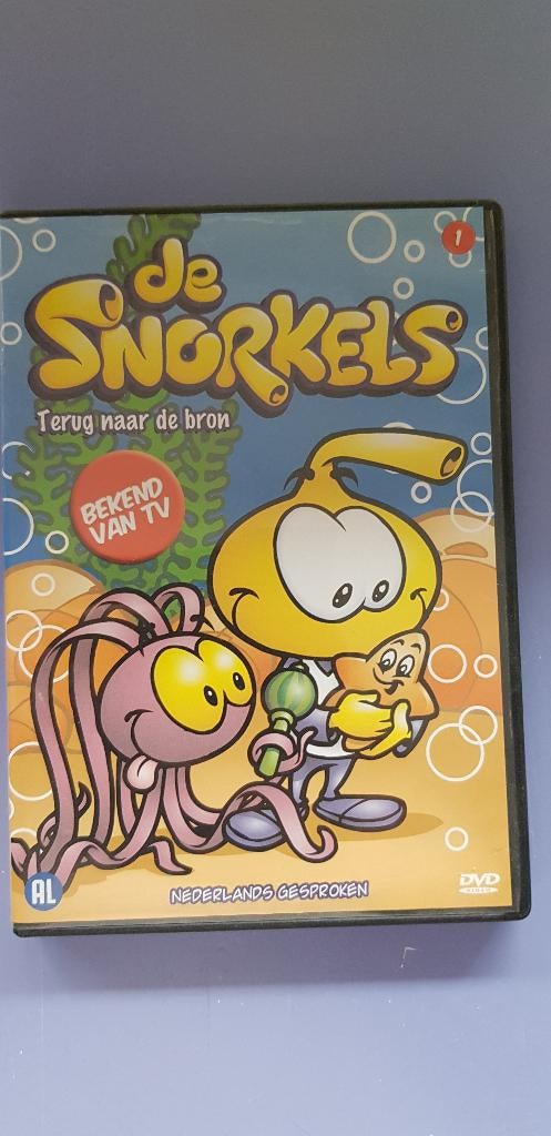 DVD de Snorkels, Alle leeftijden, Ophalen, Gebruikt
