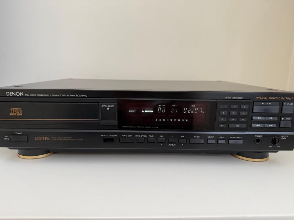 Denon DCD-1400 High End CD-speler + RC-205 remote, Ophalen of Verzenden, Zo goed als nieuw, Overige merken