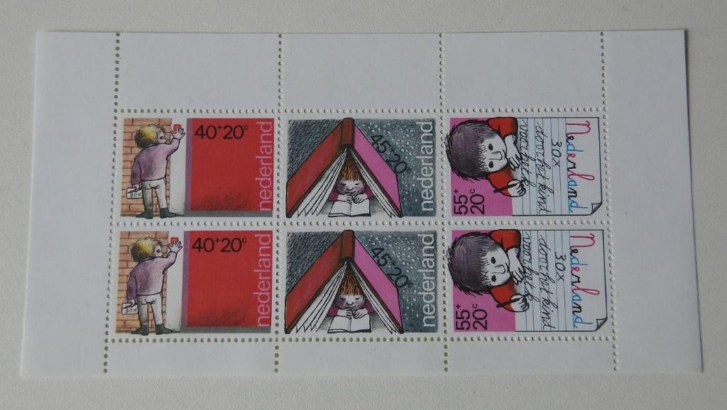 Kinderpostzegels Kind en Educatie 1978, Postzegels en Munten, Verzenden, Na 1940, Postfris